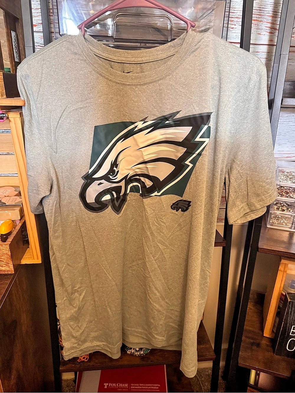 Nike Philadelphia Eagles Dri-FIT T-Shirt Gray Medium